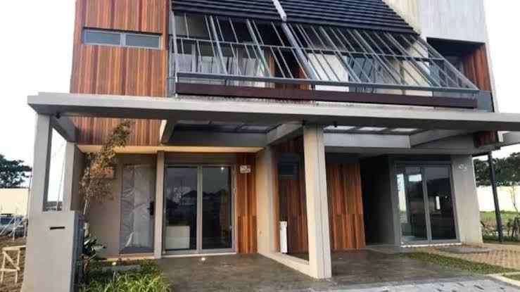 dijual rumah cluster asera nishi