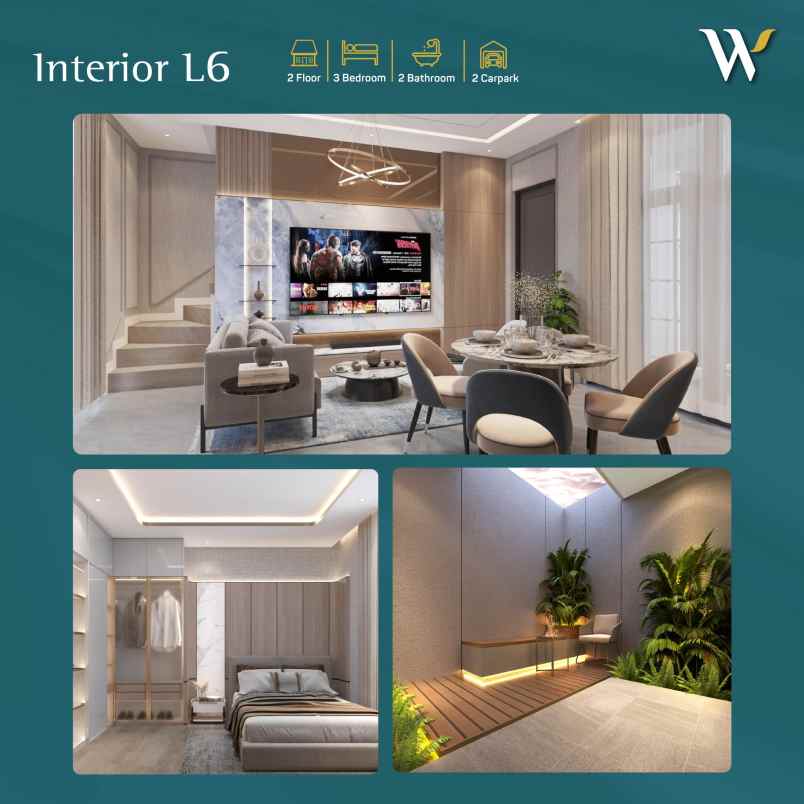 dijual rumah cluster baru di area cibubur