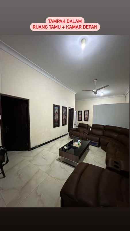 dijual rumah dan toko luas strategis di kota sidoarjo