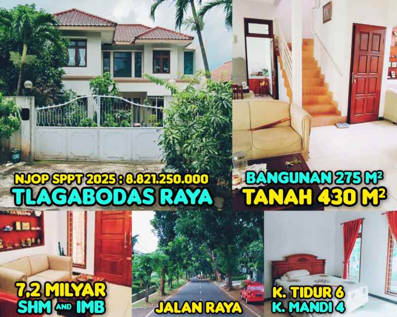 dijual rumah di telaga bodas gajah mungkur semarang