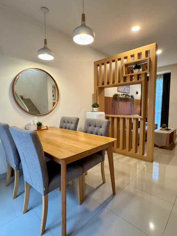 dijual rumah furnish cluster bahana suvarna sutera