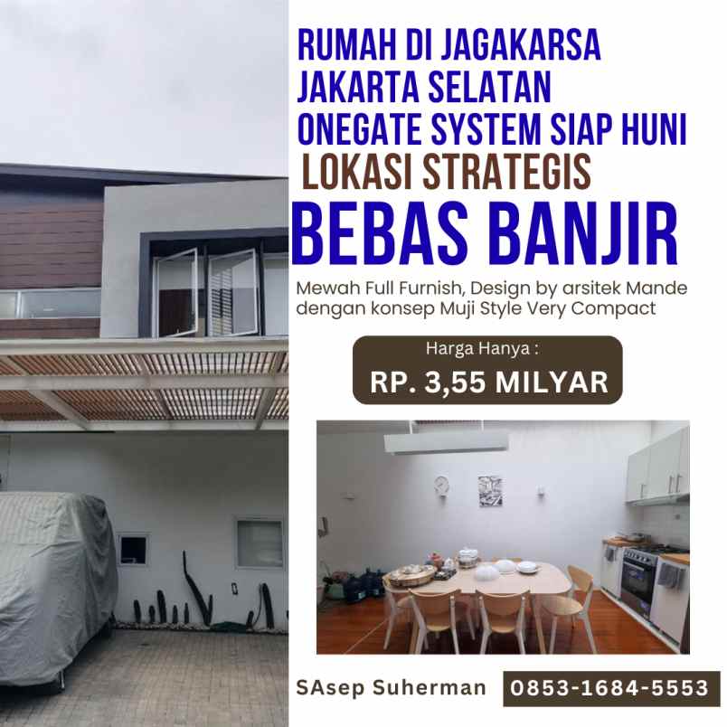 dijual rumah jagakarsa jakarta selatan
