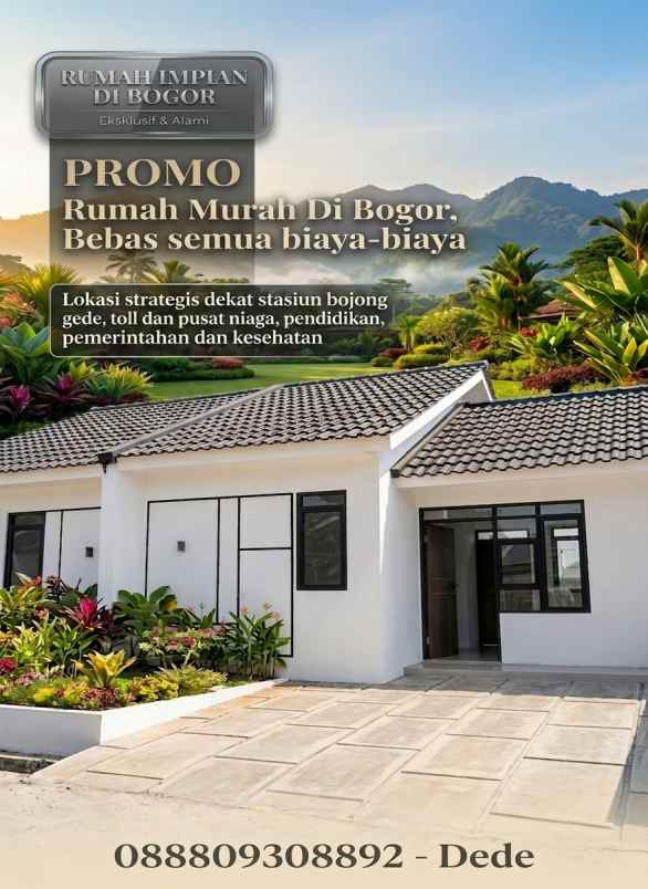 dijual rumah jalan raya amd tajurhalang