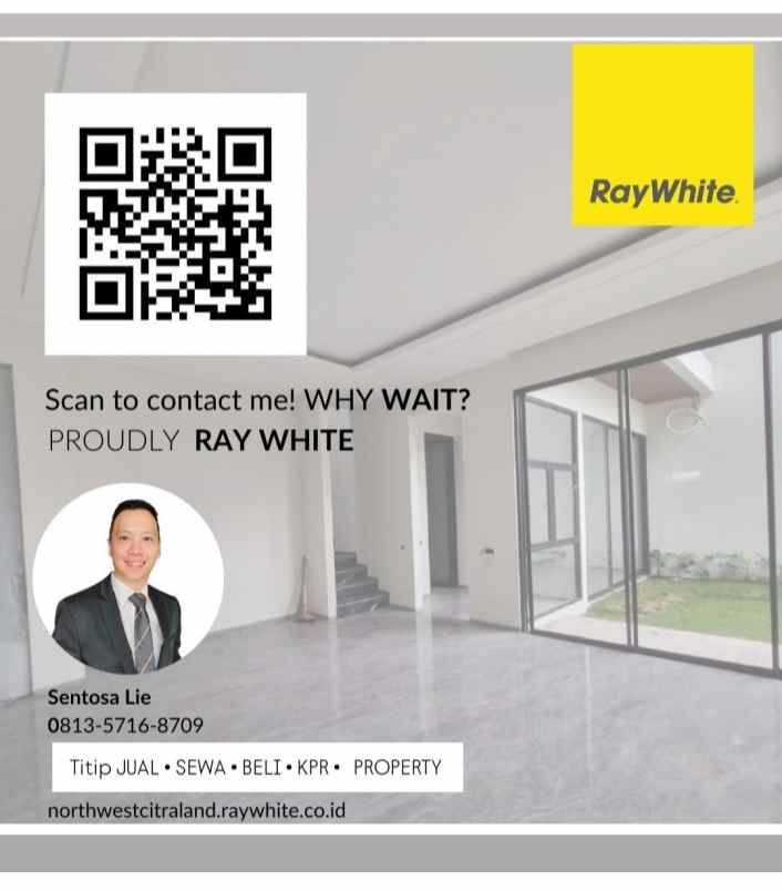 dijual rumah jalan woodland citraland