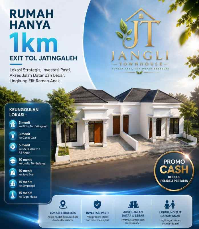 dijual rumah jangli tembalang semarang