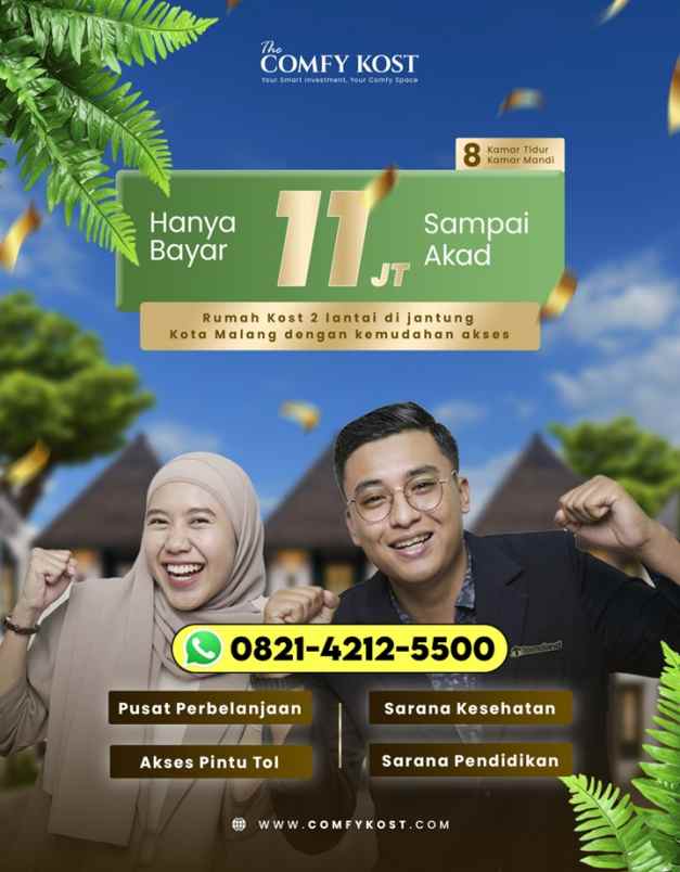 dijual rumah jl chili joyogrand blok