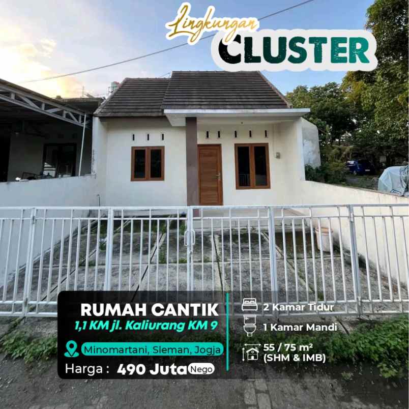 dijual rumah jl kaliurang km 9