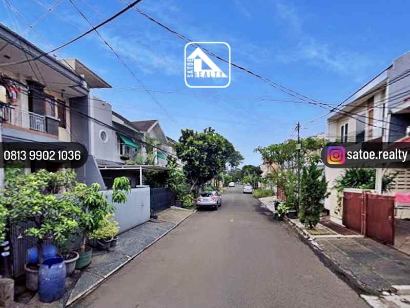 dijual rumah jl kartika utama pondok