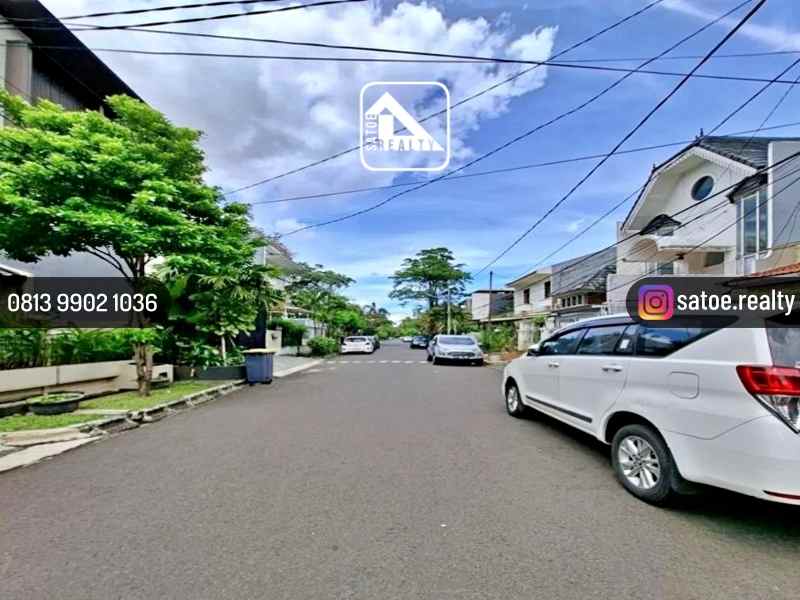 dijual rumah jl kartika utama pondok