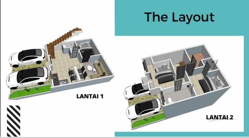dijual rumah jl kupu kupu pd ranggon