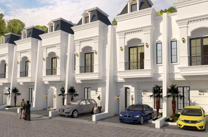 dijual rumah jl lembah kelapa dua depok