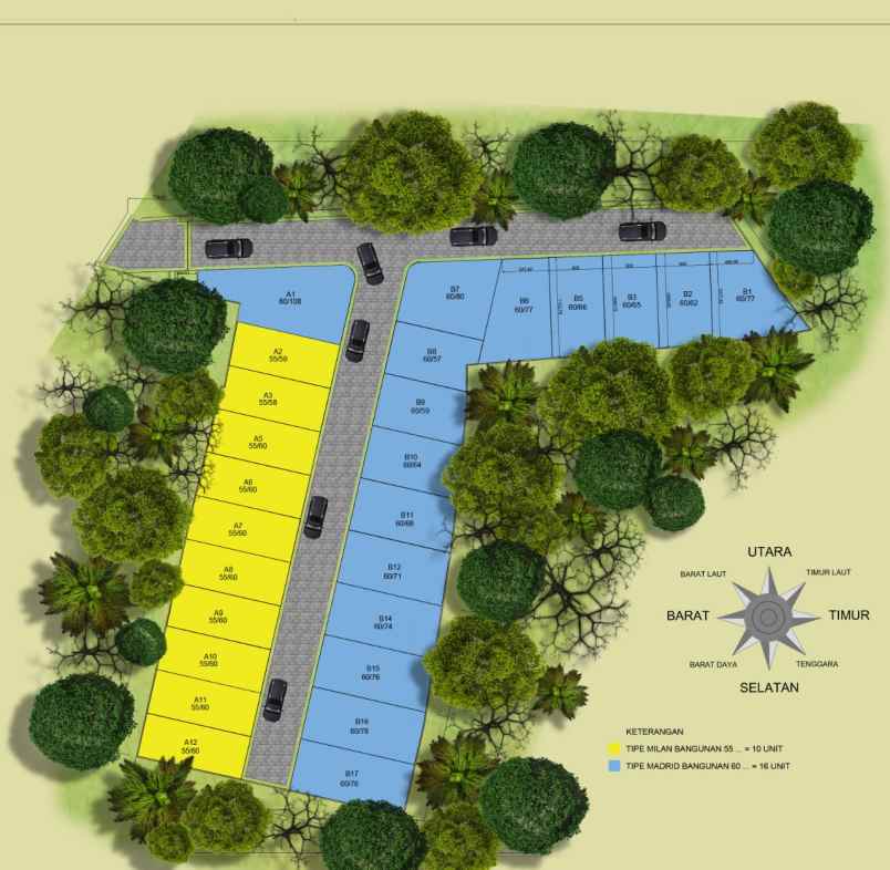 dijual rumah jl pahlawan kp bulak