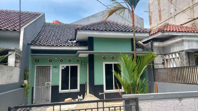 dijual rumah jln pelita raya rangkapan