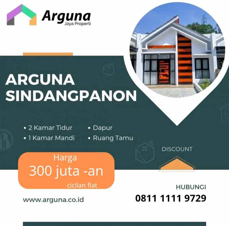 dijual rumah komplek arguna