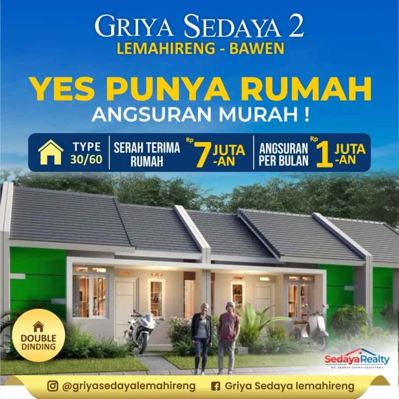 dijual rumah lemahireng
