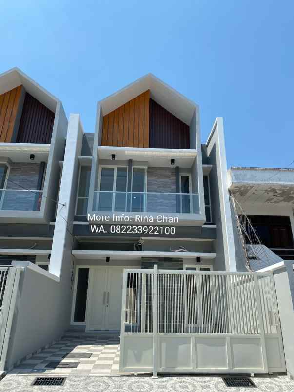 dijual rumah manyar kertoadi