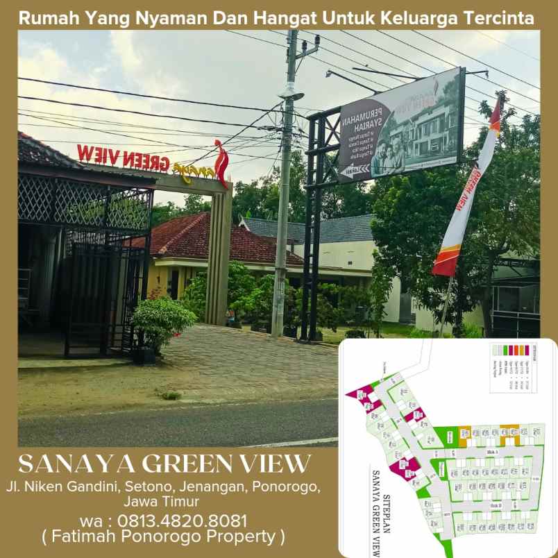 dijual rumah niken gandini setono
