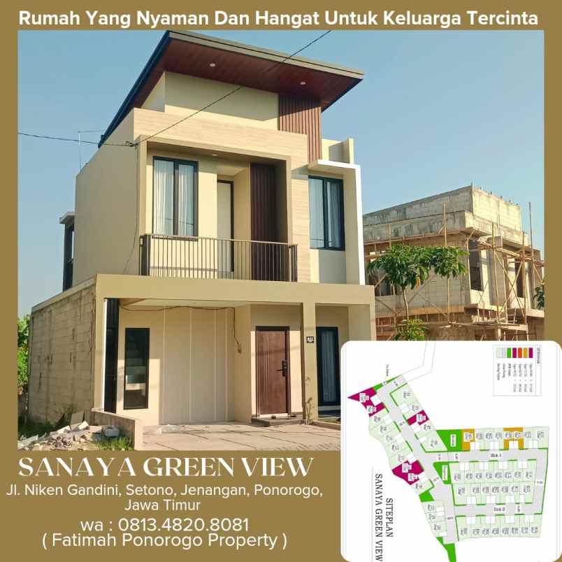 dijual rumah niken gandini setono
