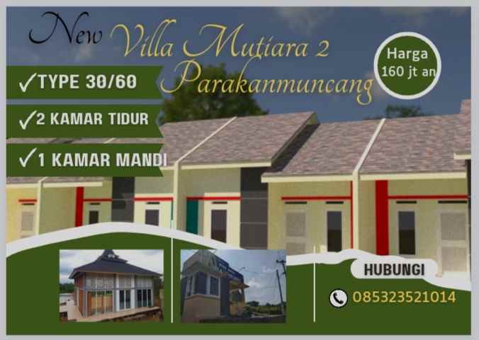 dijual rumah parakanmuncang