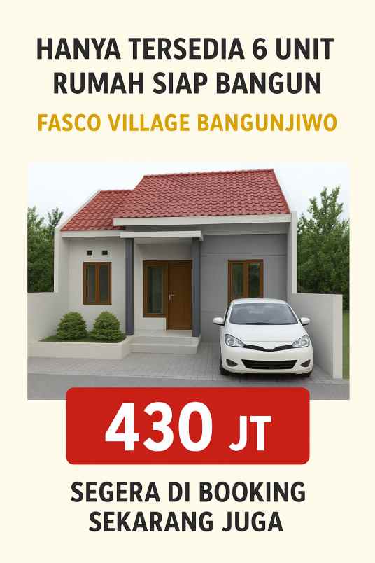dijual rumah perum fasco village