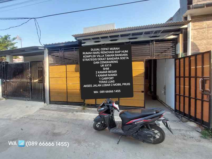dijual rumah perumahan villa taman