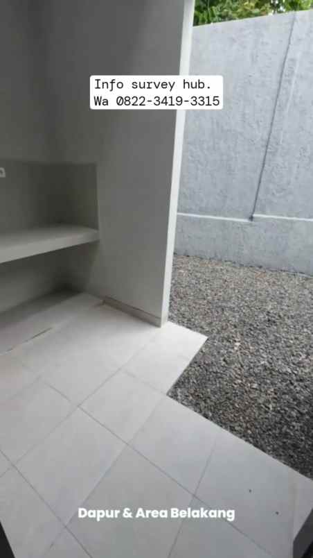 dijual rumah tonjong