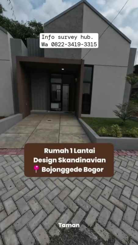 dijual rumah tonjong