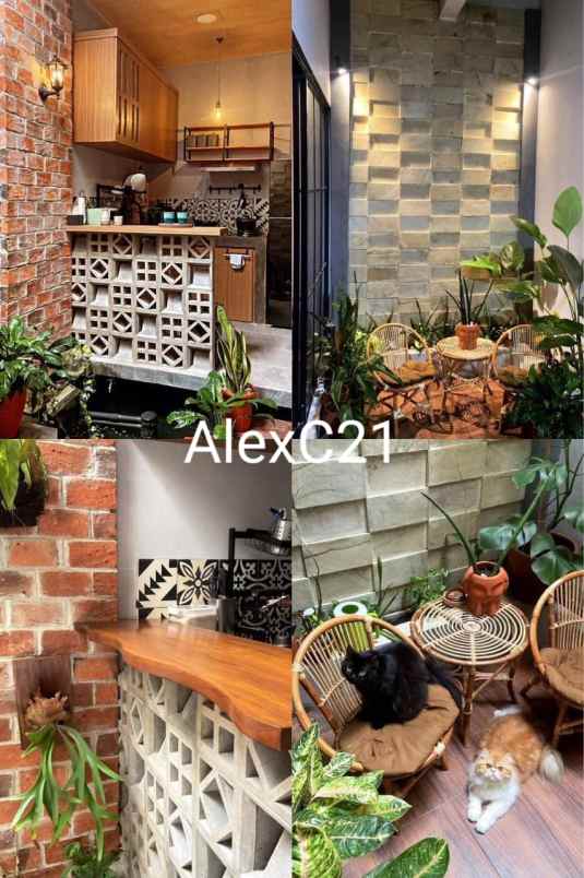 dijual rumah townhouse di pamulang benda baru pamulang