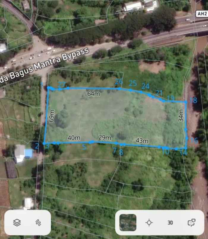 dijual tanah 1 1 hektar jl pantai siyut gianyar bali