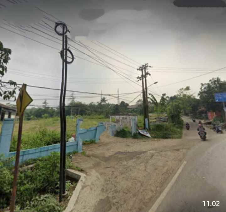 dijual tanah 1 8 ha di pinggir jalan raya cariu bogor