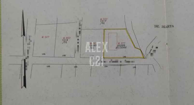 dijual tanah bu ciledug tangerang kota