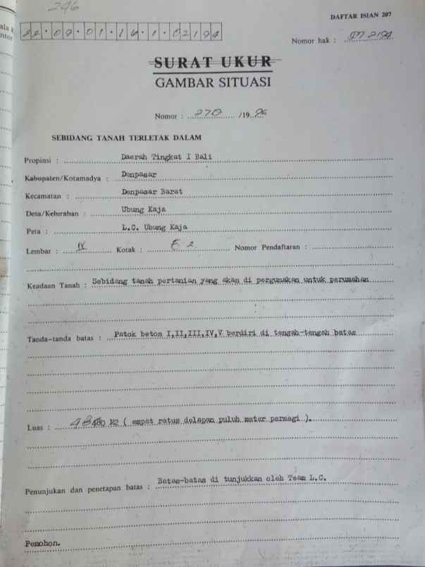 dijual tanah citra land