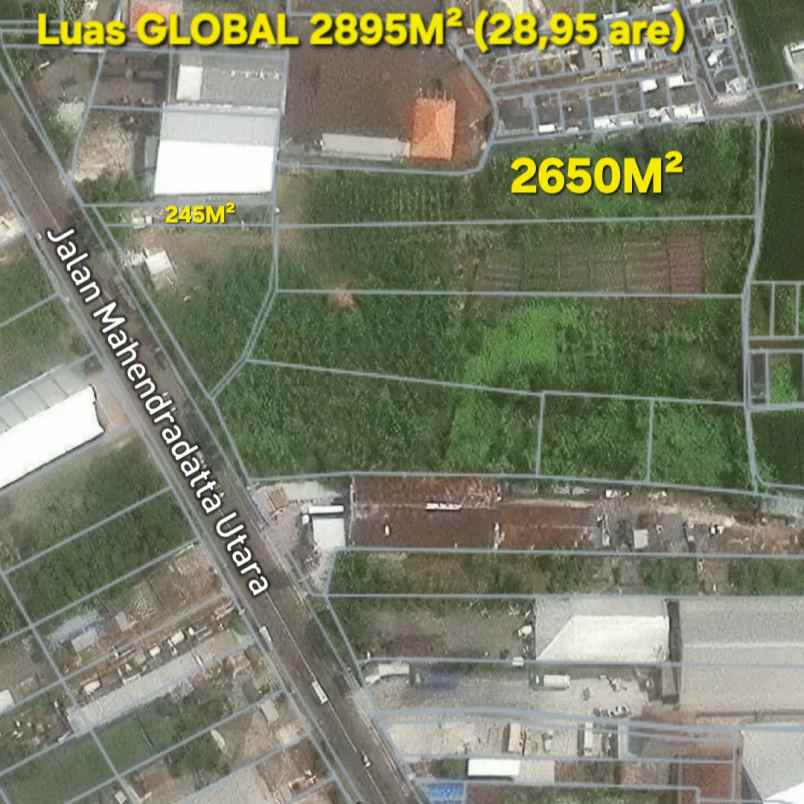 dijual tanah depan citra land cargo