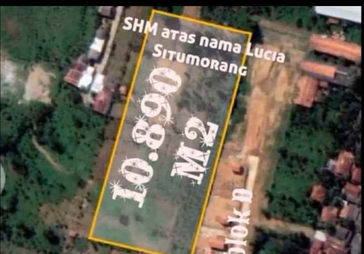 dijual tanah di taikolot citeurep bogor