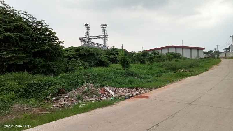 dijual tanah industri 1 5 ha kota bekasi