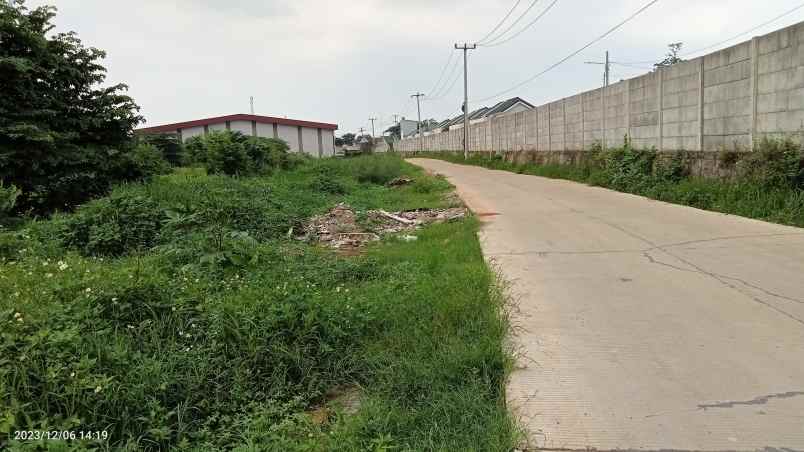 dijual tanah industri 1 5 ha kota bekasi