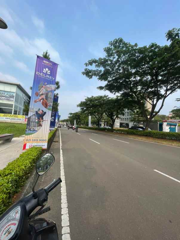 dijual tanah jalan bsd boulevard