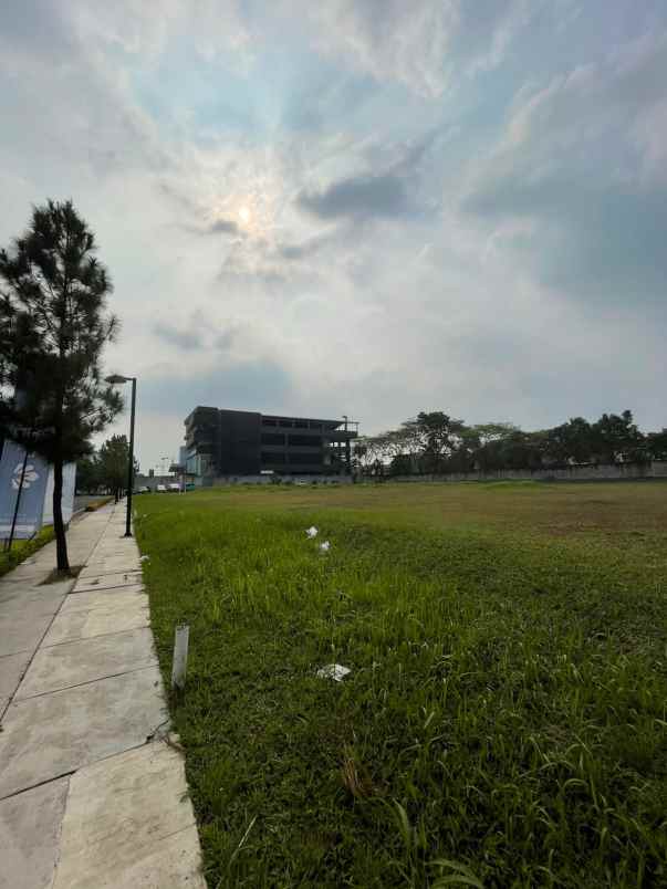 dijual tanah jalan bsd boulevard