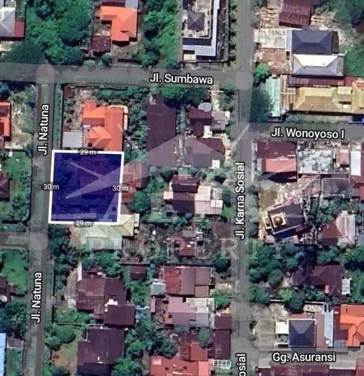 dijual tanah jalan natuna