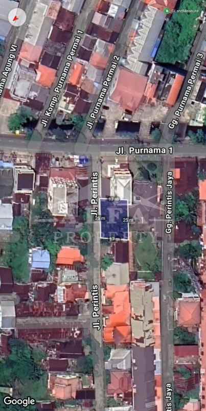 dijual tanah jalan perintis