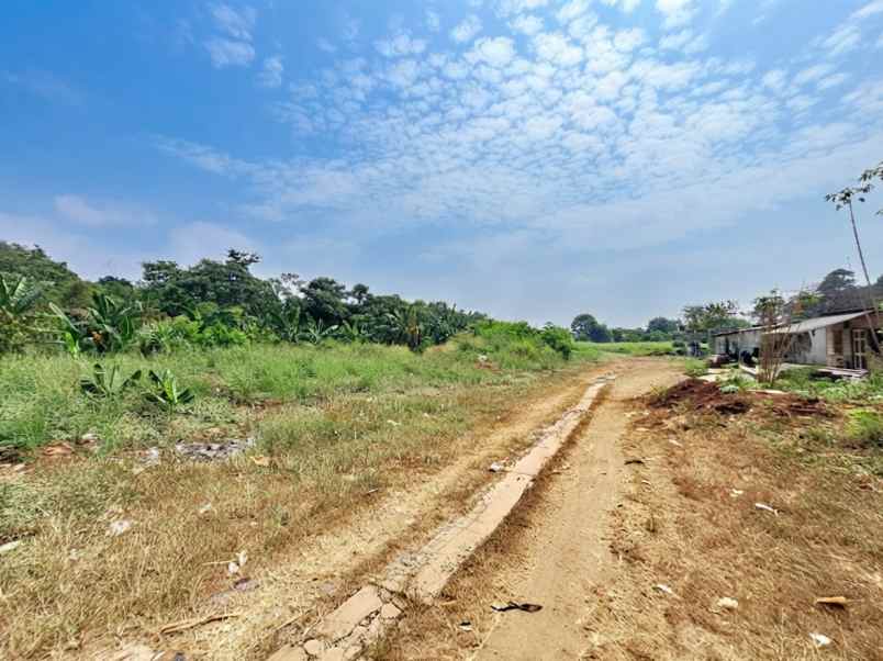 dijual tanah jalan raya alternatif cibubur