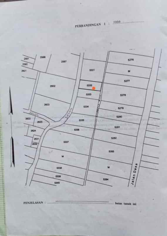 dijual tanah jambon