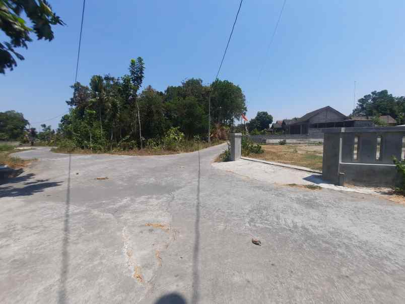dijual tanah jl jogja solo prambanan klaten