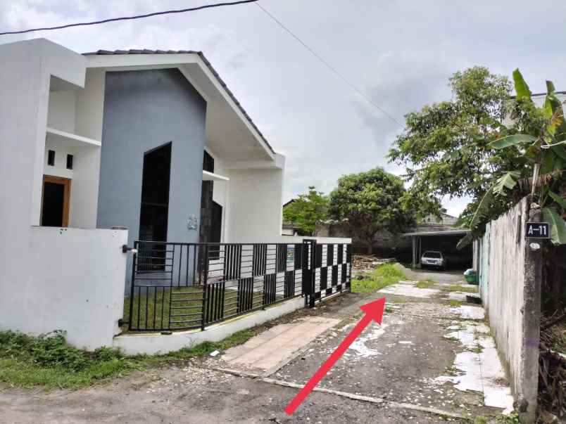 dijual tanah jl jogja solo purwomartani