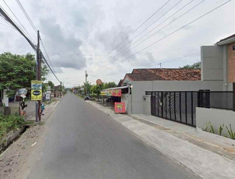 dijual tanah jl jogja solo purwomartani