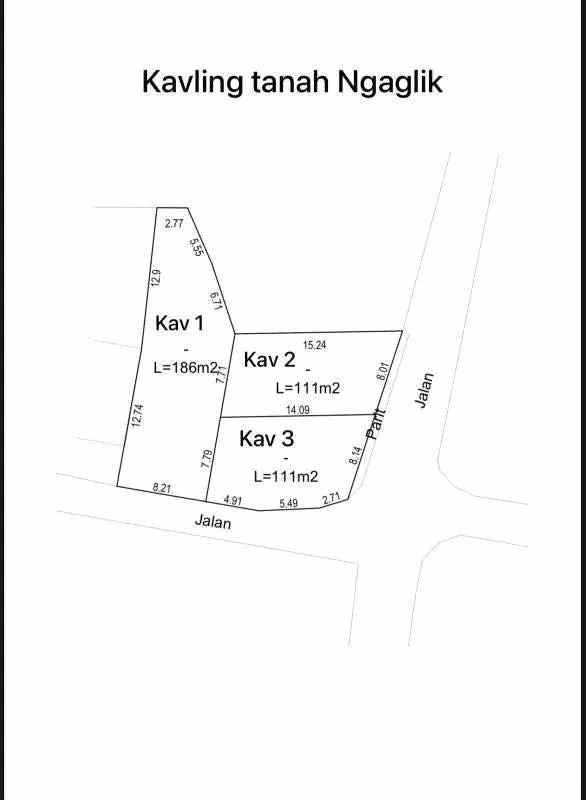 dijual tanah jl palagan km 13