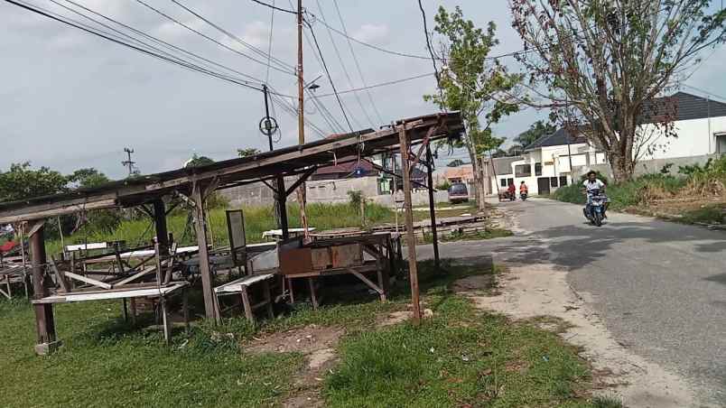 dijual tanah jl rantau simpang tiga pekanbaru