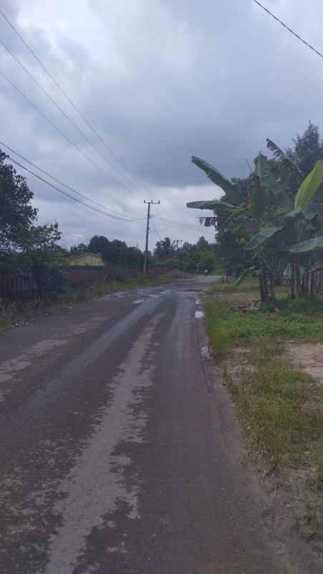 dijual tanah jl sekayu pendopo kampung