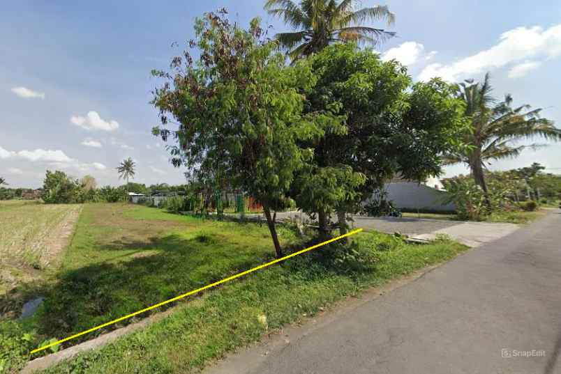 dijual tanah jl sri rahayu no 129 area