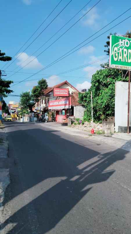 dijual tanah jl wahid hasyim no 40